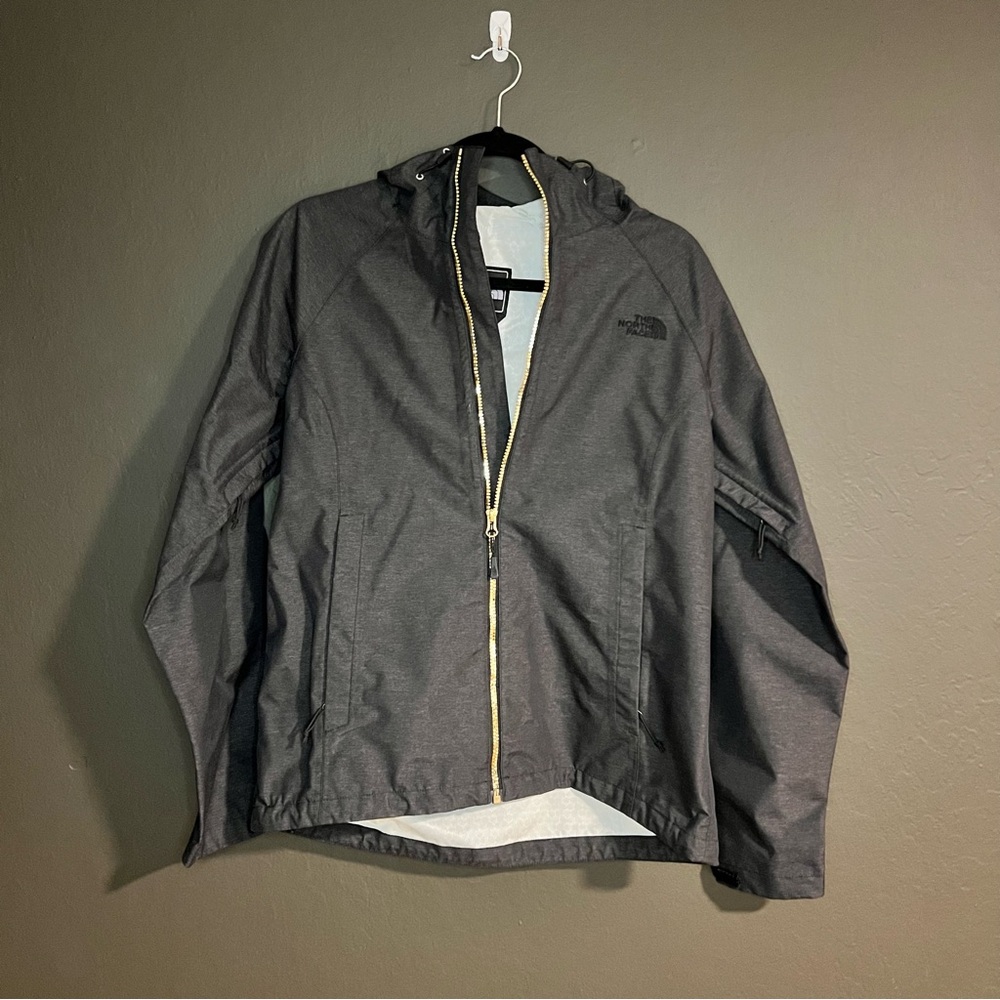The North Face Women’s Gray Rain Jacket